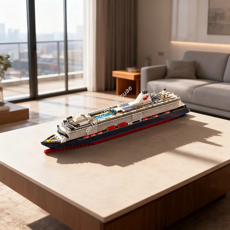 3295 قطعة MOC Mein Schiff 3 تعليمات البناء فقط نموذج هدية الكريسماس كتل لعبة العمارة تجميع الطوب الإبداعي للأطفال #1