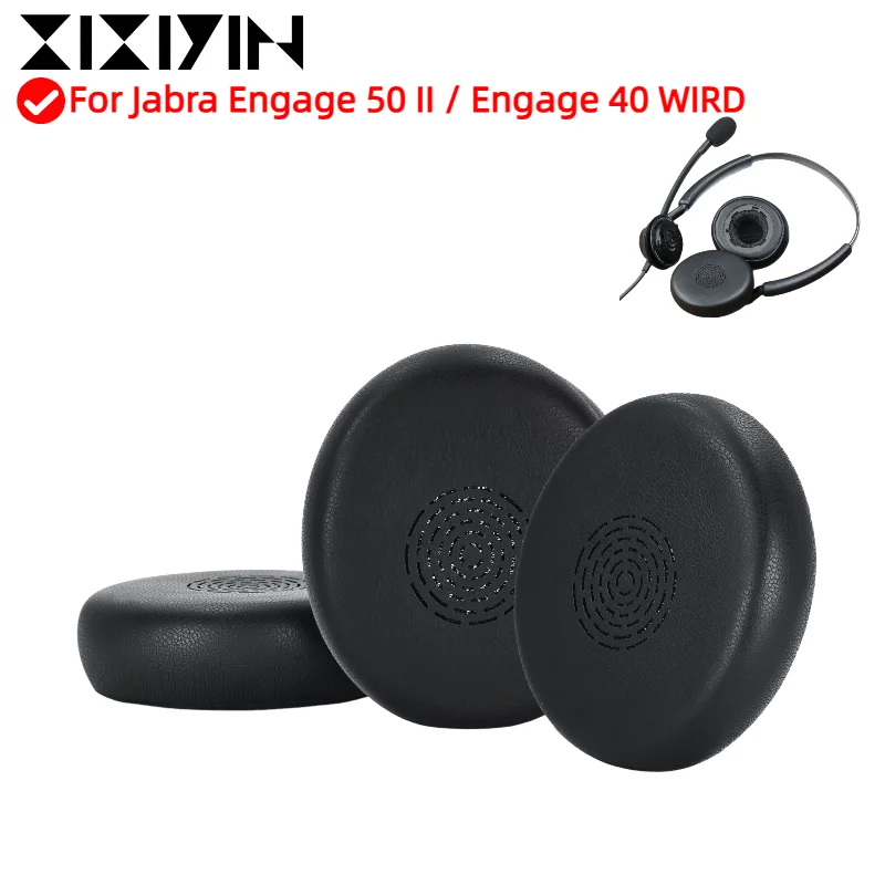 

XIXIYIN Replacement foam Ear Pads pillow Cushion Cover For Jabra Engage 50 II / Engage 40 WIRD Gaming Headphone Headset EarPads