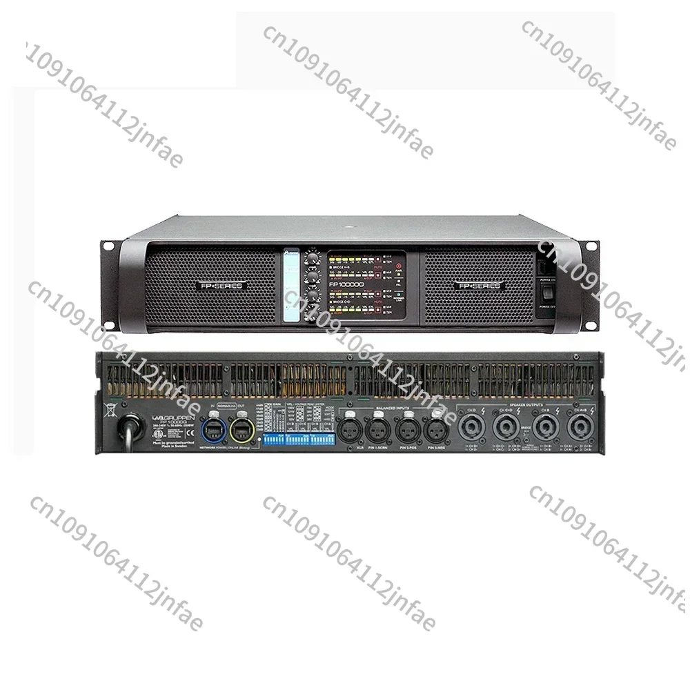 

10000 Watt Class D Professional Audio Amplifier FP10000Q 4-channel Power Amplifier, Suitable for Dual 15 Speakers or Line Arrays