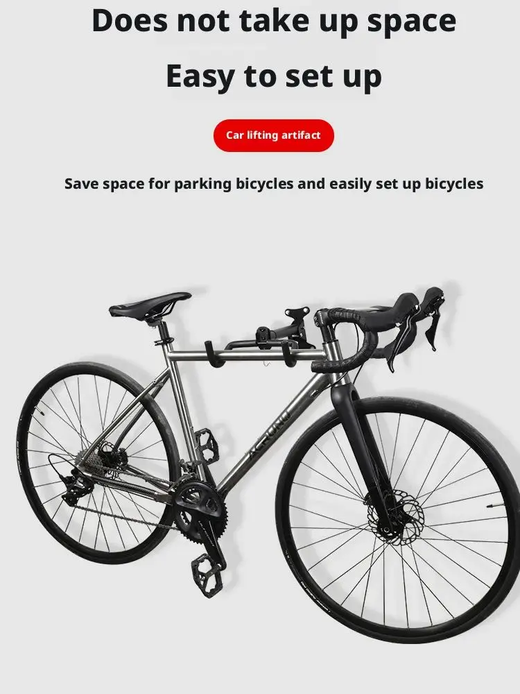 AliExpress NONE Bike Wall Beam Road Hanging Rack Bicycle Rack Wall Hook Foldable Cycling Rack Hook Wall Mount Bike Hanger Bicycle Accessories