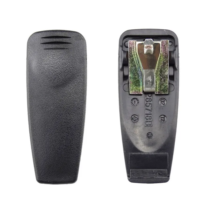 Radio Clip Rugged Belt Clip MOTOROLA GP328/GP338/GP380/GP340 Two Way Radio Walkie Talkie Black