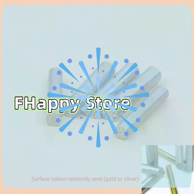 [MA]5/6mm Mosaic Pin Rivets For Knife Handle Patch Screw Brass Mosaics Rivets Nail Steel Tube Slingshot Patch Rivet Length 30mm