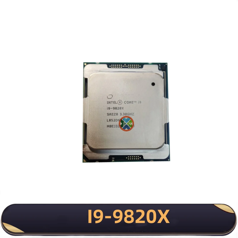 Intel Core I9-9820X CPU 14 Nm 10-Cores 20-Threads 3.3GHz 16.5MB 165W LGA2066 for X299 Motherboard