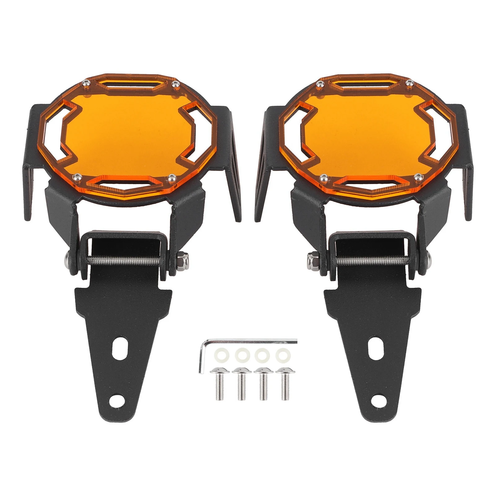 Motocycle Fog Light Guard Protective Cover LED Lamp Protector Fit for R1200GS/R1250GS Adventure LC