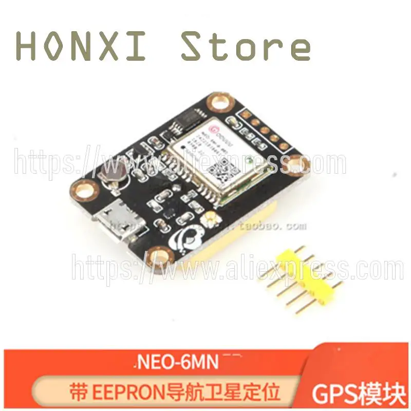 

1PCS NEO-6M 7N APM2.5 GPS module block with EEPROM navigation satellite positioning to send data