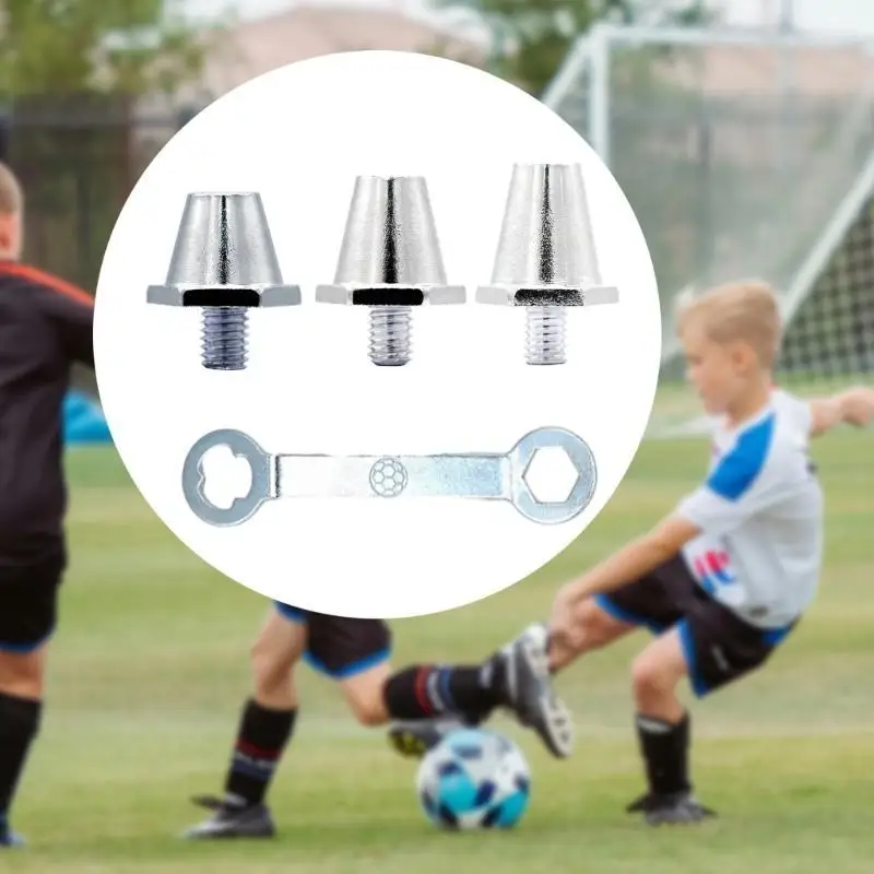 652f 12 pçs alumínio bota futebol spikes futebol parafuso prisioneiro substituição chuteiras futebol parafuso chuteiras