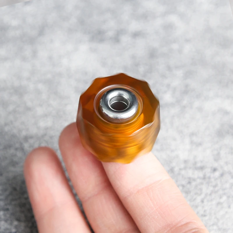 Poliedro Fidget Spinner Giocattoli di decompressione Spinner a mano Fidget Toys Ombrello Corda EDC Paracord Accessorio Regali per adulti