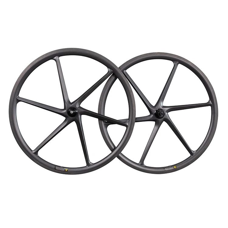 

STLFCarbon Road Rim Brake 6 Spokes Road Wheels
