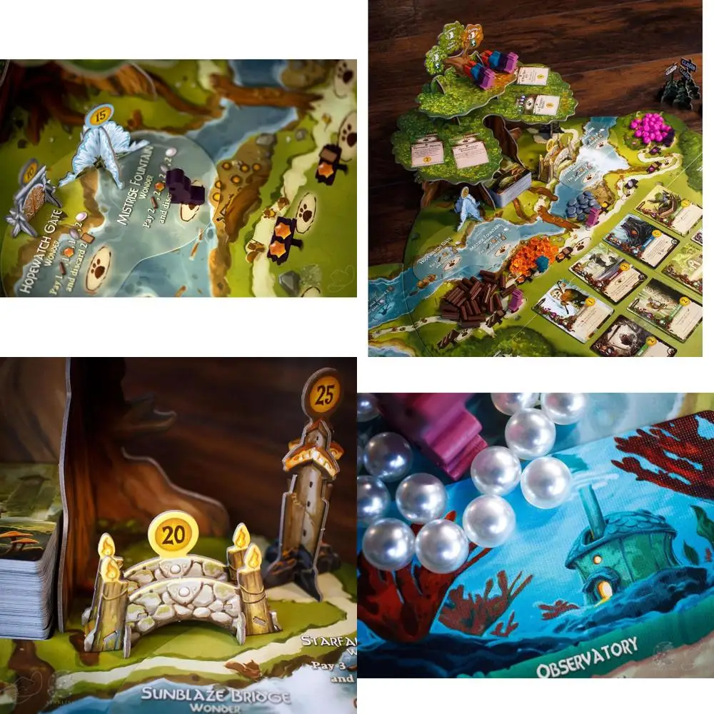 

Everdell: Pearlbrook Expansion - Enhanced Strategy Game for 1-4 Players, Ages 10+, 60-90 Min Playtime