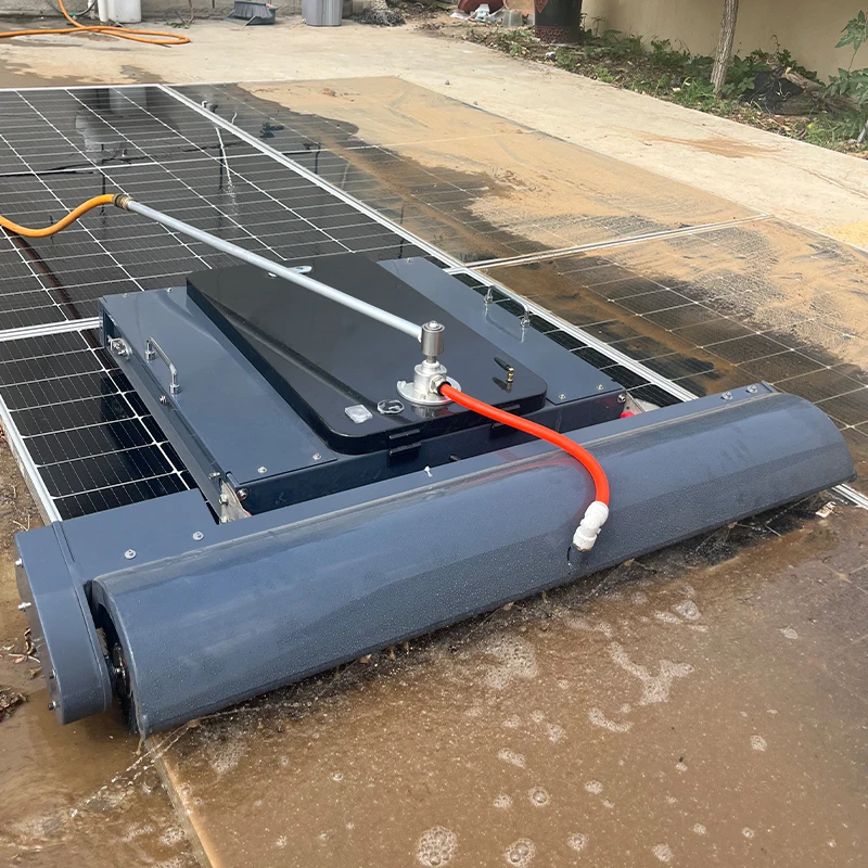 Solar Panel Cleaning Robot Automatic Machine Equipment Photovoltaic Cleaning Robot