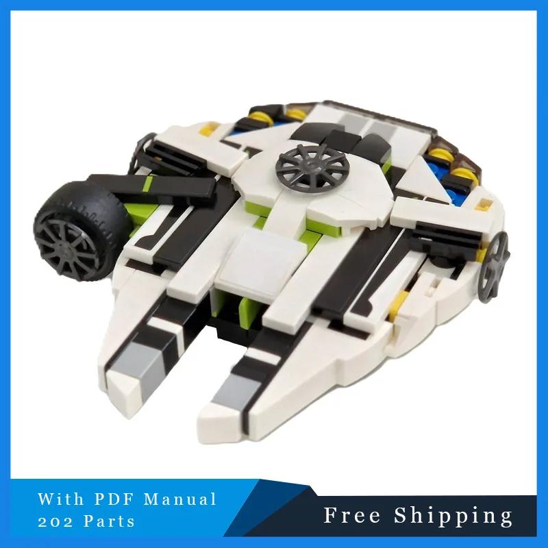 

202 шт. MOC Technology строительные блоки кирпичи модель космического корабля детские игрушки для сборки «сделай сам» костюм на день рождения, Рождество, креативные подарки