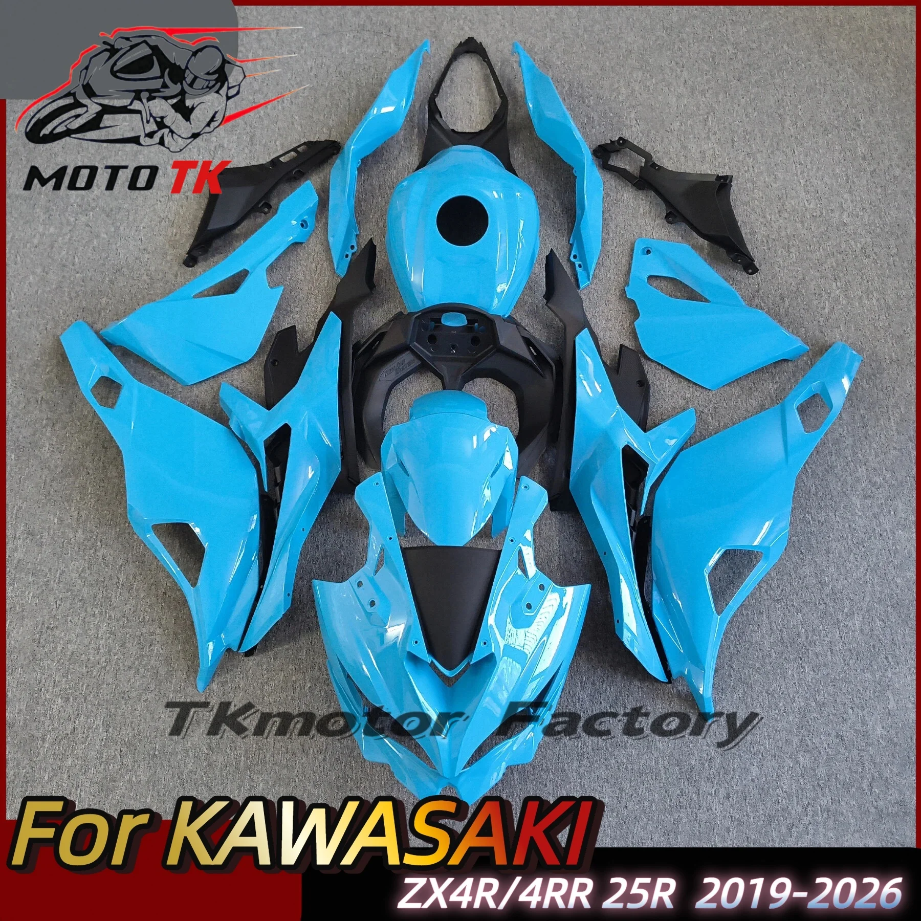 The Motorcycle Fairing is Suitable For KAWASAKI ZX-25R ZX-4R ZX4RR 2019 - 2023 2024 2025 2026 Bodywork Fairing Kit