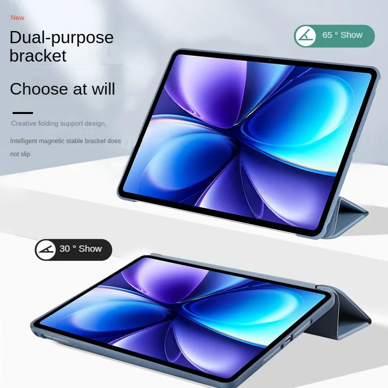 For Vivo Pad 6 Pro 13.2 2026 Case Magnetic Folding Stand Soft TPU Back Funda Coque for vivo Pad6 Pro 13