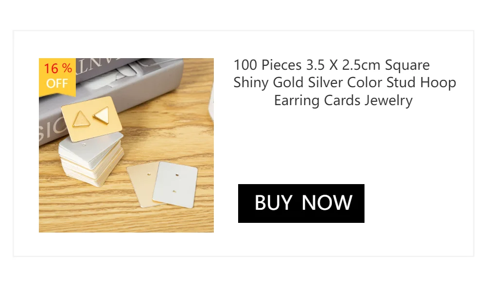 30 Pieces Blank Kraft White Brown Black Earring Necklace Envelope Pouches Gift Box Jewelry Packing Holder Display Organizer