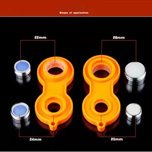 Katı Pirinçten Su tasarrufu için Musluktan havalandırıcı, Yedek Filtre, Nozul, Karışık Tel, 24mm, Banyoya Fıskiye, değiştirmek için 12-En çok satan, su tasarrufu, musluk-no. 3