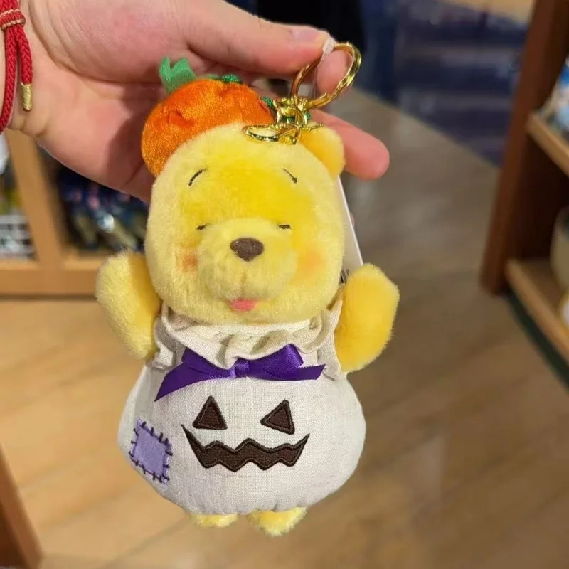 Hot Sale New Arrival Halloween Series Sulley Bear Winnie The Pooh Costume Plush Keychain Ornament Holiday Gift