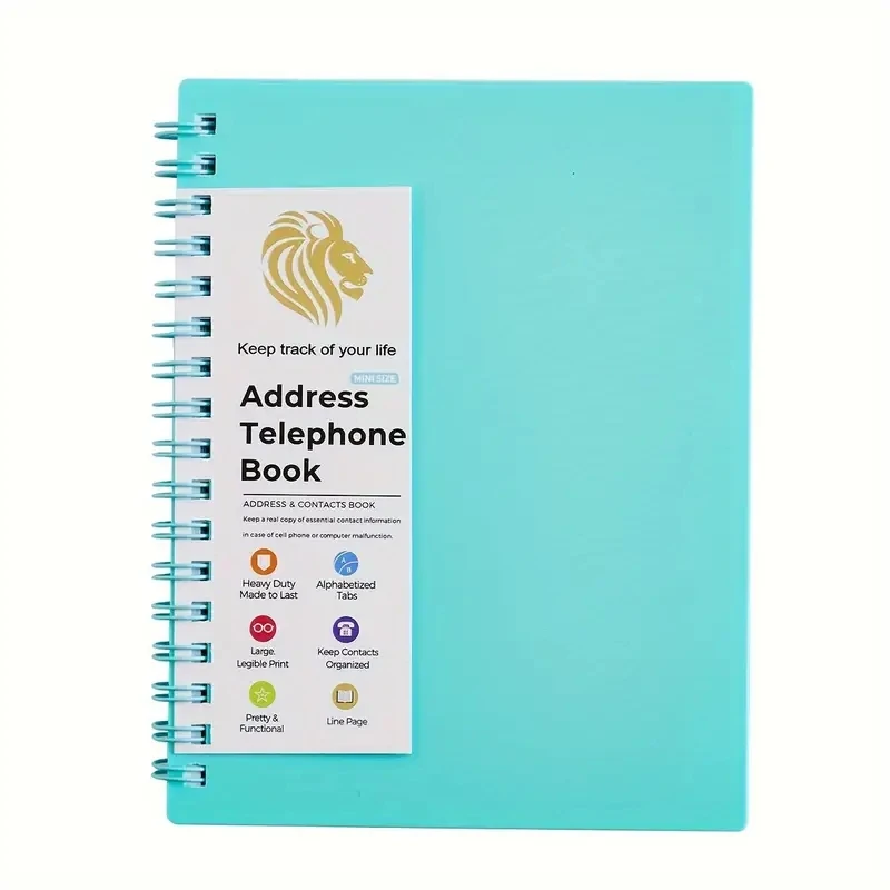 Pocket Address Book With Alphabetical A-Z Tabs Notebooks Notebook Notepad Writing Pads Office School Supplies