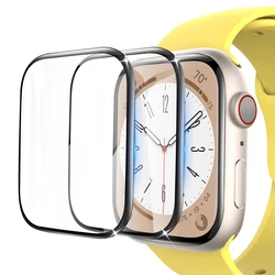 Screen Protector For Apple Watch Series 9-8-7-6 5 4 Se ultra-2 49mm 45mm 41mm 40mm 44mm 3D (Not Tempered Glass) Film Accessories