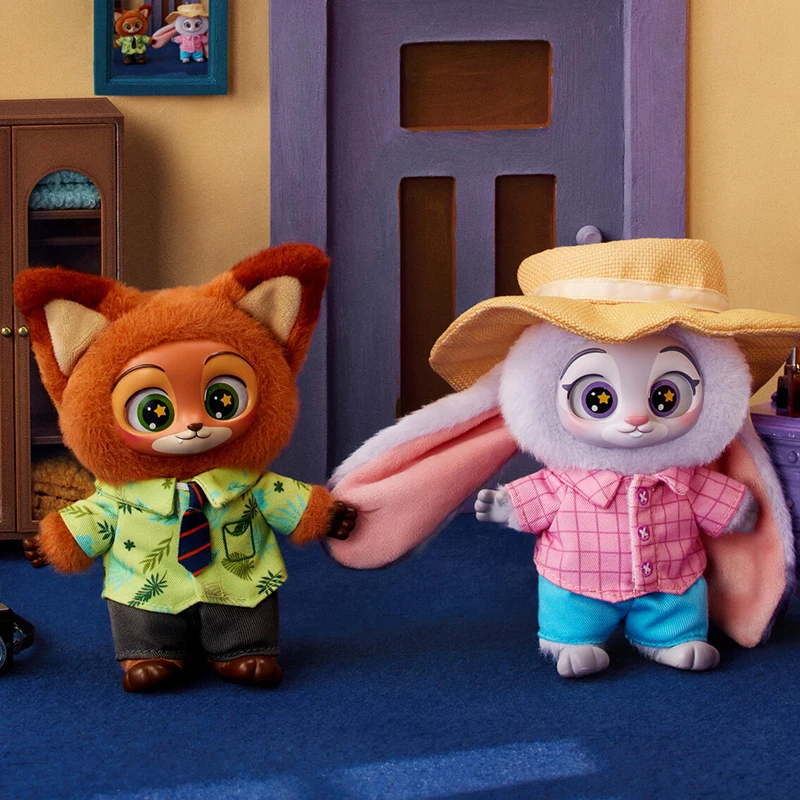 ตุ๊กตาแท้จากซูโทเปีย จูดี้ ฮอปส์ นิค ไวลด์ ดอว์น เบลเวเธอร์ แฟลช ของขวัญวันเกิดจากดิสนีย์ ตุ๊กตาอนิเมะการ์ตูนสุดฮิต