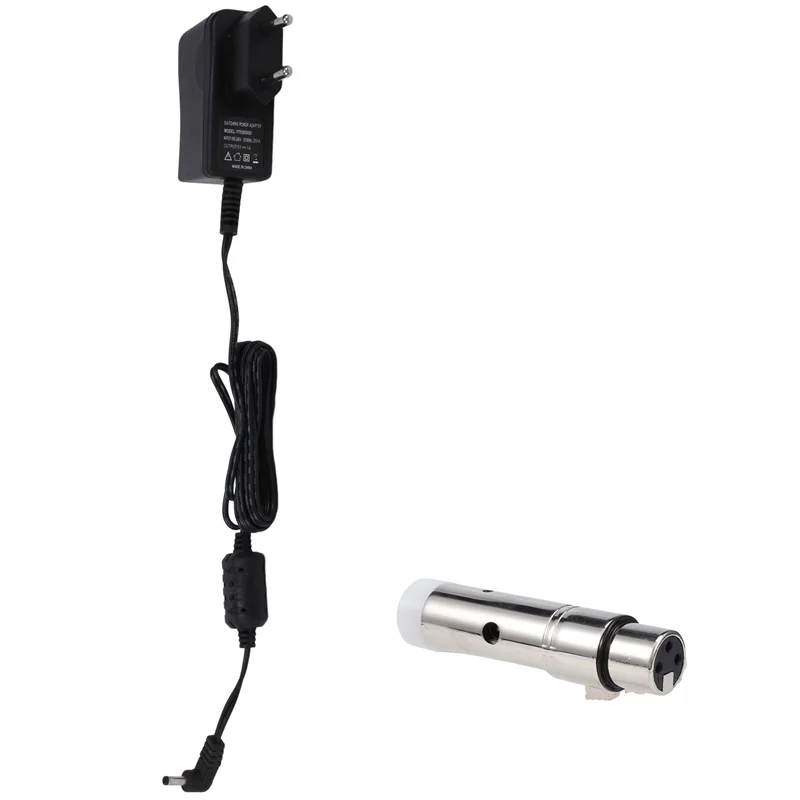 A24U Wireless Receiver Female XLR LED Lighting For Stage Party Light, 2.4G ISM DMX512 Controller