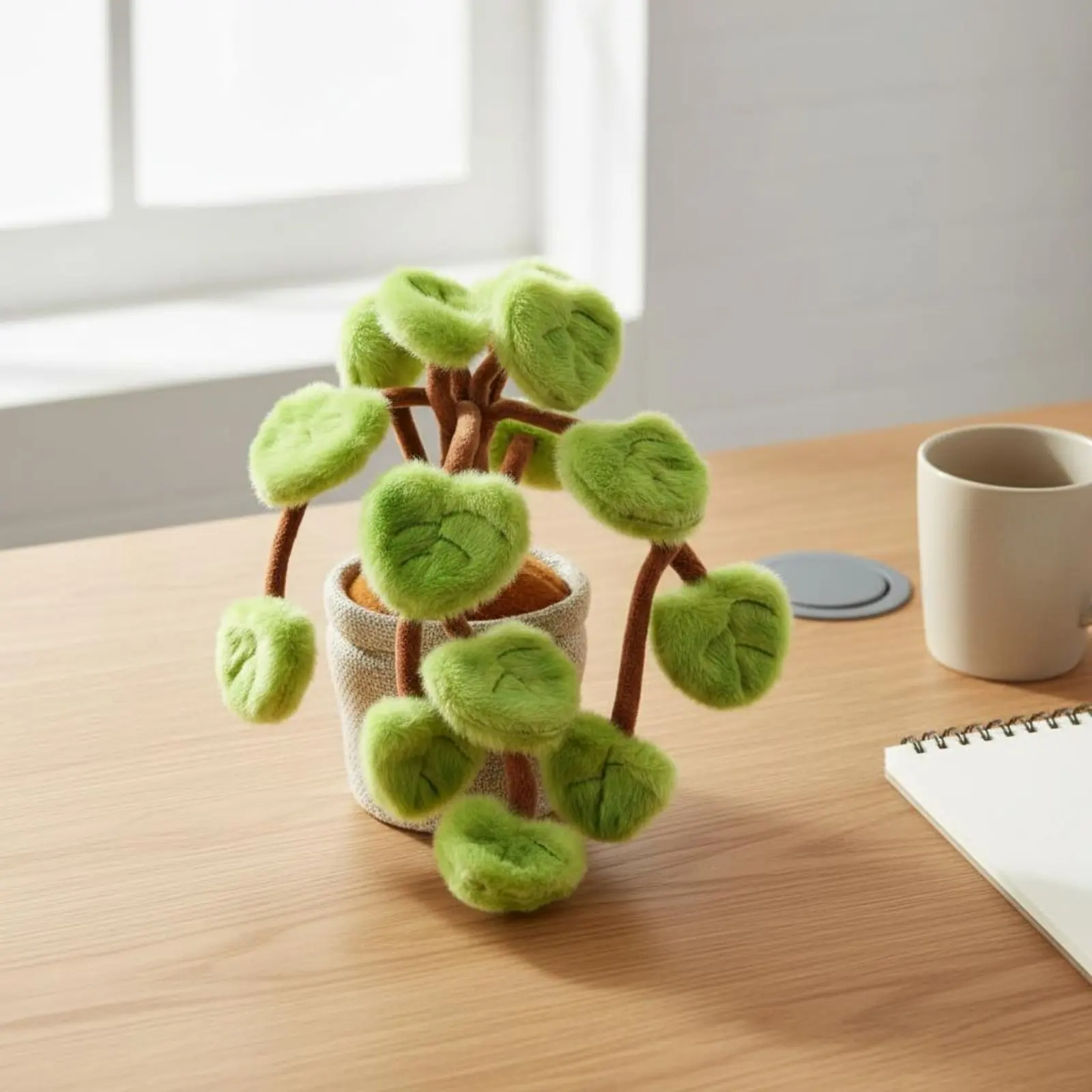 

Potted Vine Stuffed Super Soft Potted Plant Stuffed Home Decor Cute Desk Decoration for Girls