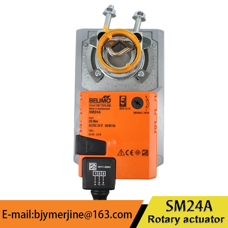 

Belimo SM24A SM24A-TP SM24A-MOD Valve actuator Ventilation drive 20NM AC24V DC24V in stock original certified CE54 HVAC Systems