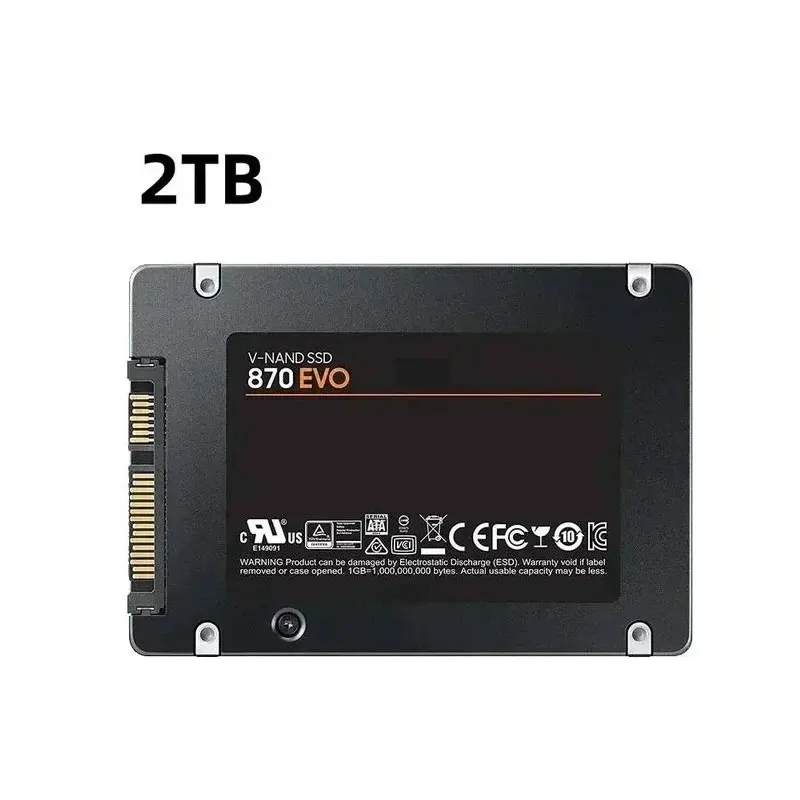 2026 قرص جديد SSD 4 إلى 870 EVO avec disque dur Internter 1 إلى 2 لصب المكتب المحمول والمكتب