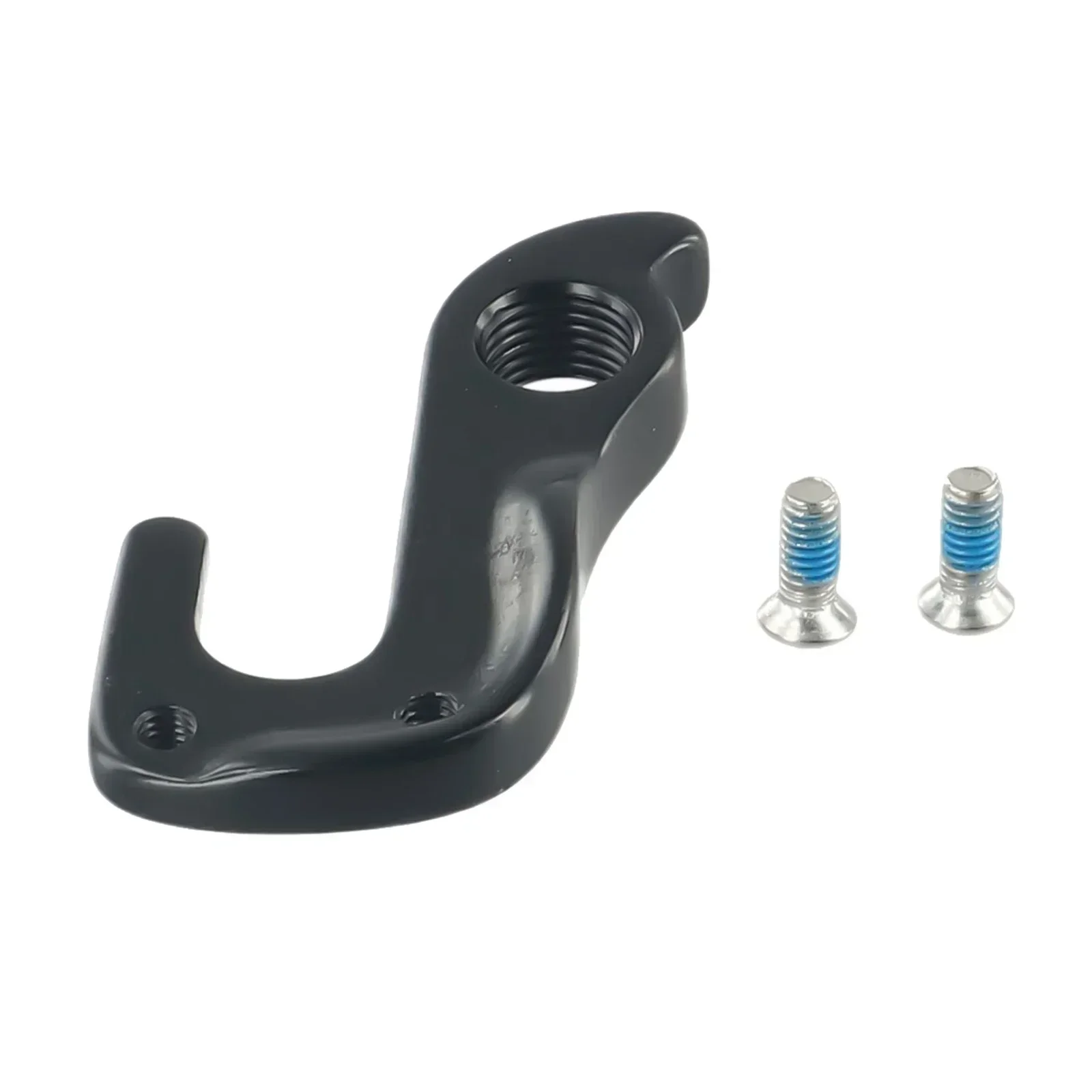 Cube 10148 D593 Bike Rear Mech Derailleur Gear Hanger  CNC Precision Machined Aluminum Alloy  Black Color  Includes Bolts