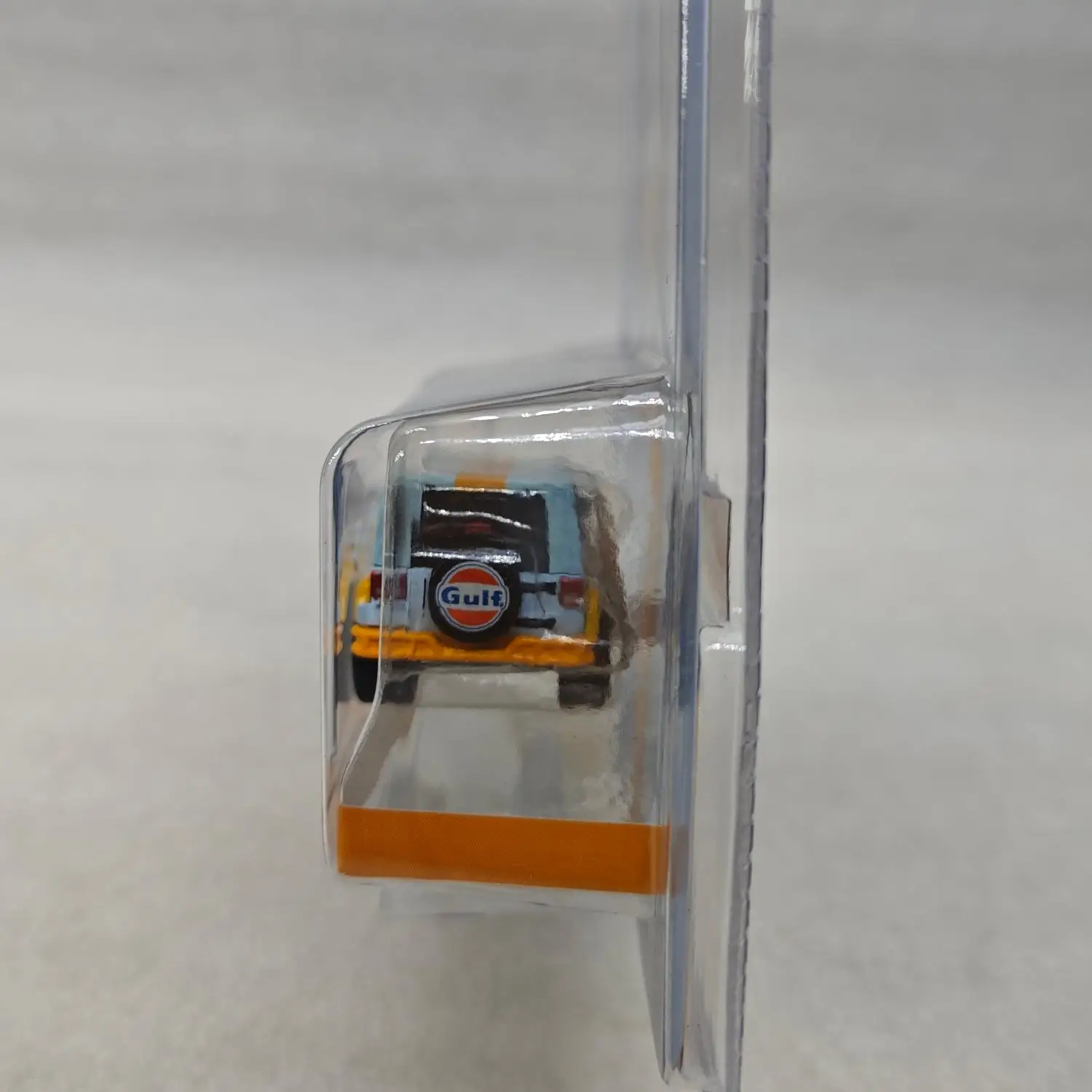 Greenlight 1:64 2012 جيب رانجلر الخليج النفط سبيكة نموذج سيارة عالية التفاصيل للأطفال المجمع هدية زينة زخرفية هدية