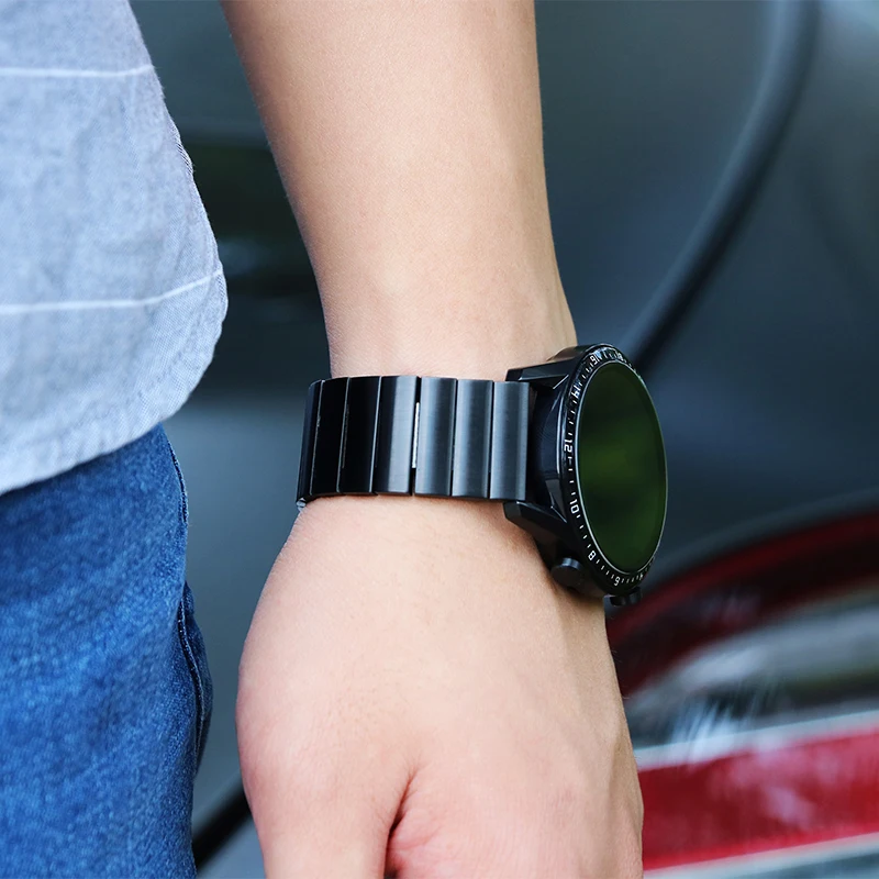 Stainless Steel Watchband For HAYLOU Solar NEO Metal Strap For Haylou Watch RS5 Bracelet Correas For haylou solar lite Wristband