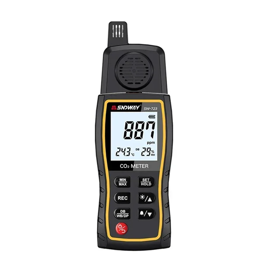 Gas Detector Digital Meter Carbon Dioxide CO2 Flammable Ex Halogen Professional Gas Analyzer Gas Leak Detector