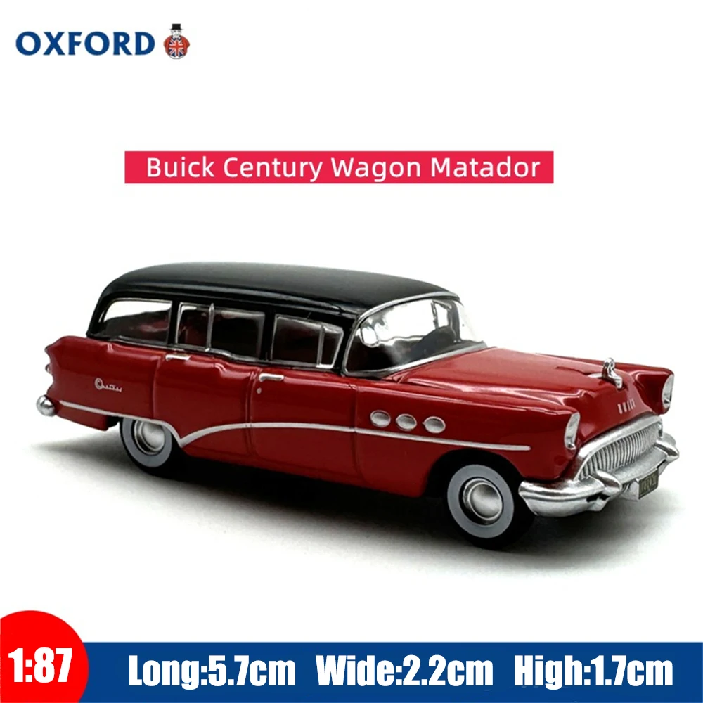 OXFORD 1/87 Diecast Model Car Wagon Convertible Alloy Toy Collection Display Gifts for Teenagers Boys Girls Hobby Collection