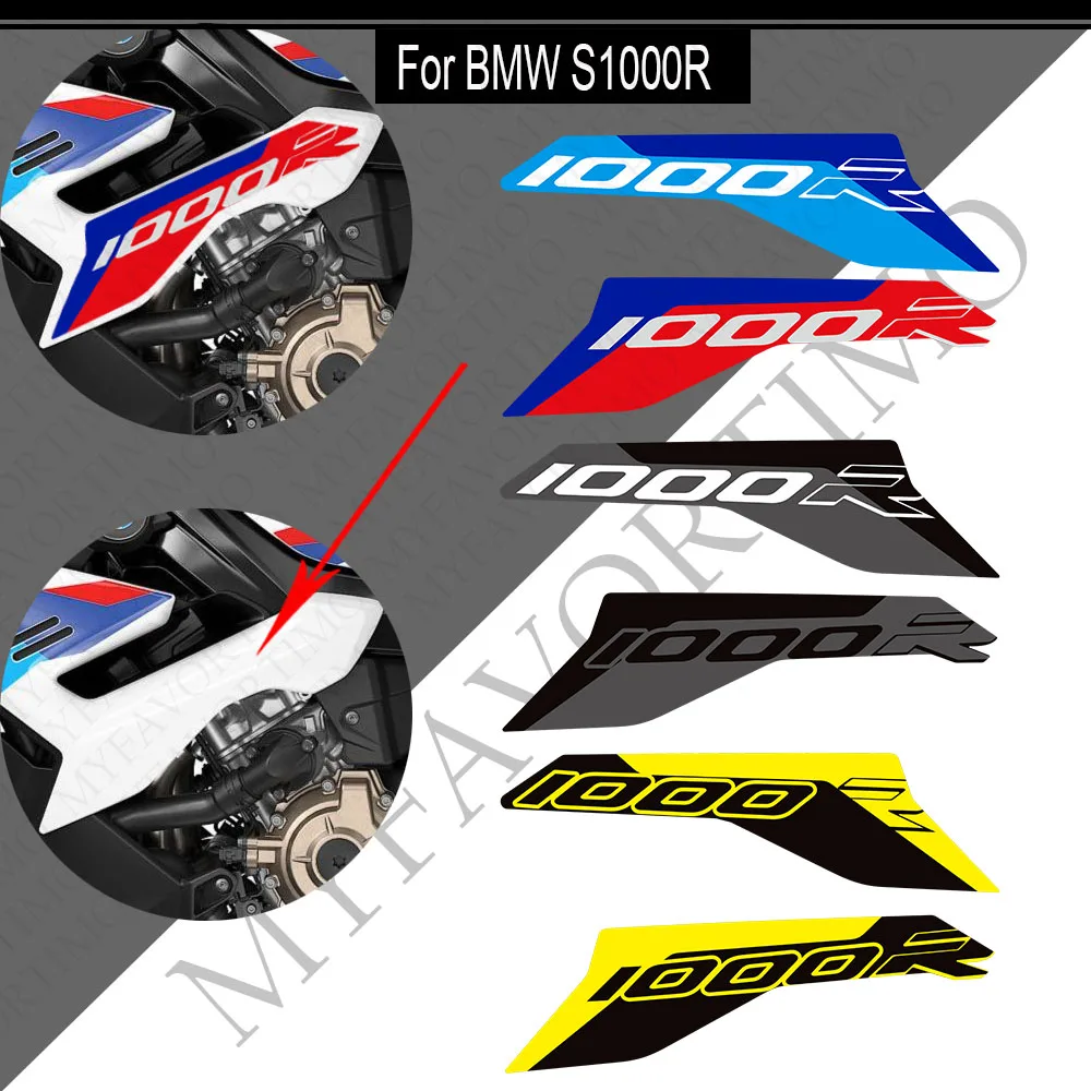 

For BMW S1000R S 1000 R S1000 M M1000R Motorcycle Protector Tank Knee Pad Grips Gas Fuel Oil Stickers Decals 2021 2022 2023 2024