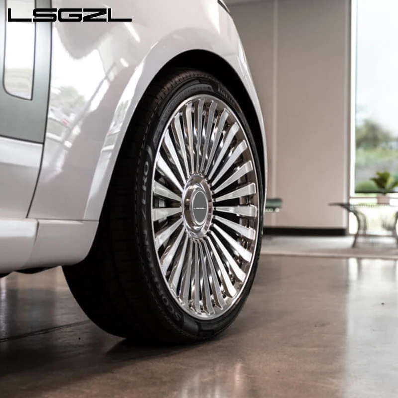 LSGZL Custom Forged Wheel 20 22 24 26 Inch Sport Wheel 5x130 5x114.3 6x139.7 5x120 Passenger Car Wheels for AMG bmw  Forged Rim