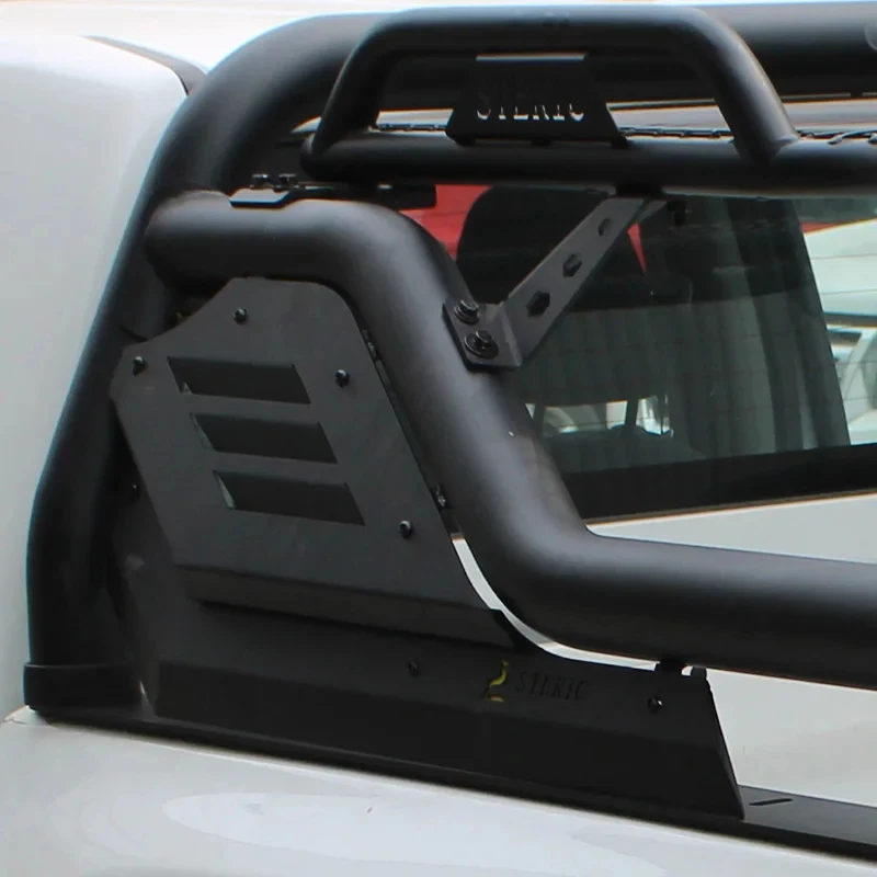 Sports Bar Roll Cage for L200 2019+ & 2016-2018 Black Pickup Truck Accessories Compatible with Hilux F150 Tacoma 4x4
