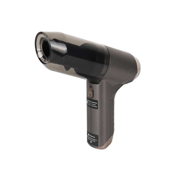 Oplaadbare automatische stofzuiger met hoge zuigkracht, draagbare mini draadloze ABS-stofzuiger voor stomerij in de auto en thuis