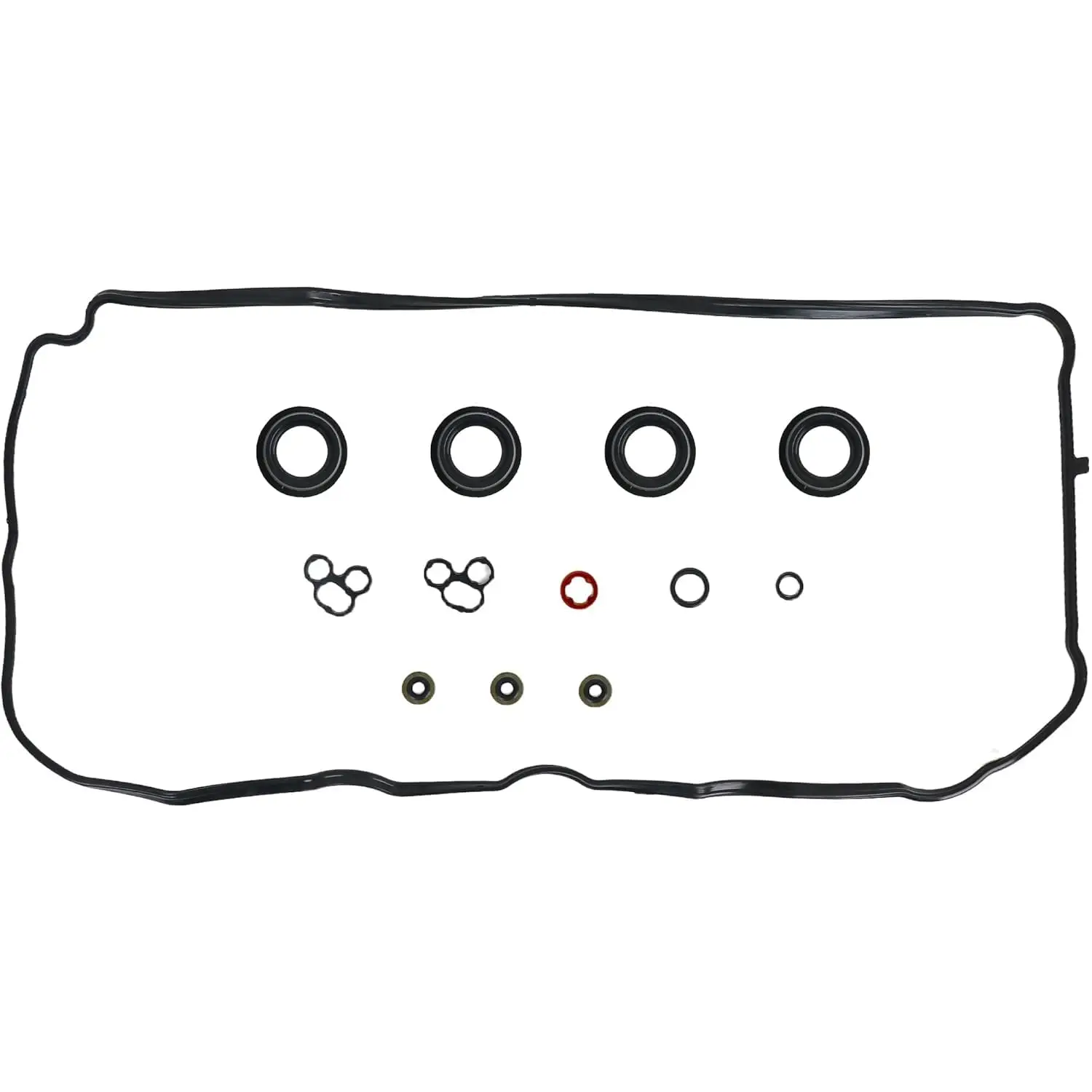 VS50825R Engine Valve Cover Gasket Set Compatible with Toyota Camry RAV4 Highlander Sienna Venza Avalon Lexus ES300h NX300h Scion tC 2.4L 2.7L