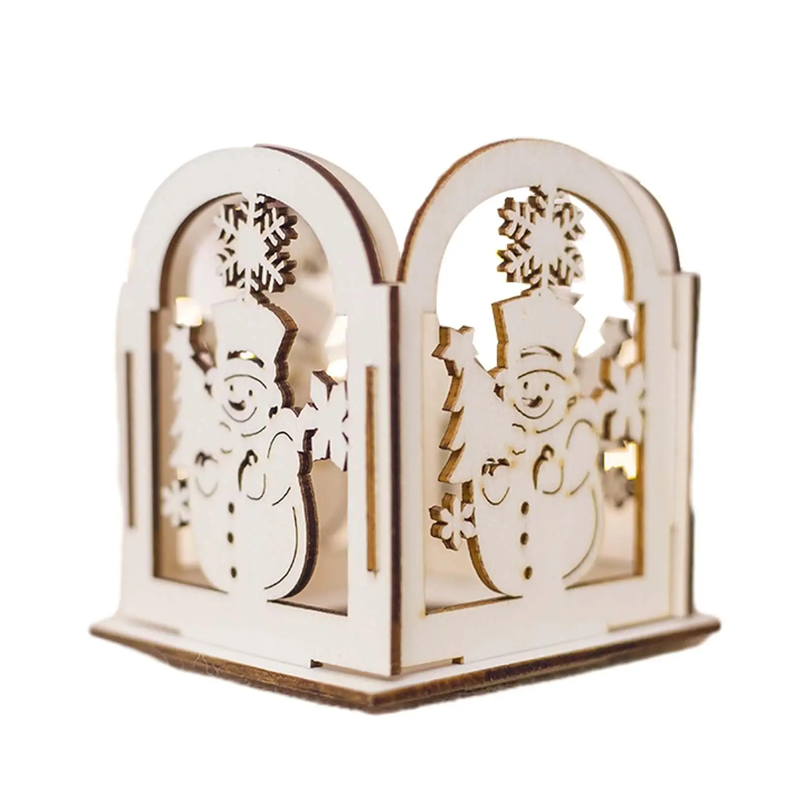 Candlestick Durable Rustic Wooden Candle Holders for Party Valentine Bedroom