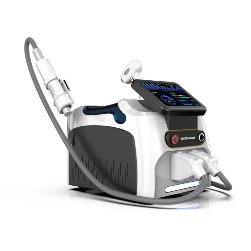 Professional 2 In 1 Diode Laser 808nm Hair Removal Machine Nd Yag Laser Tattoo Remove Skin Rejuvenation 808 Hair Remove For Spa