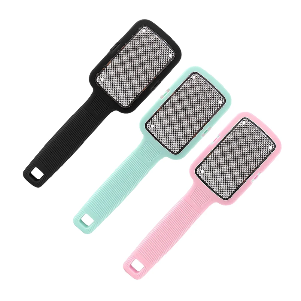 

3 Pcs Foot Rubbing Board File with Handle Calluses Remover for Feet Scrubber Tool