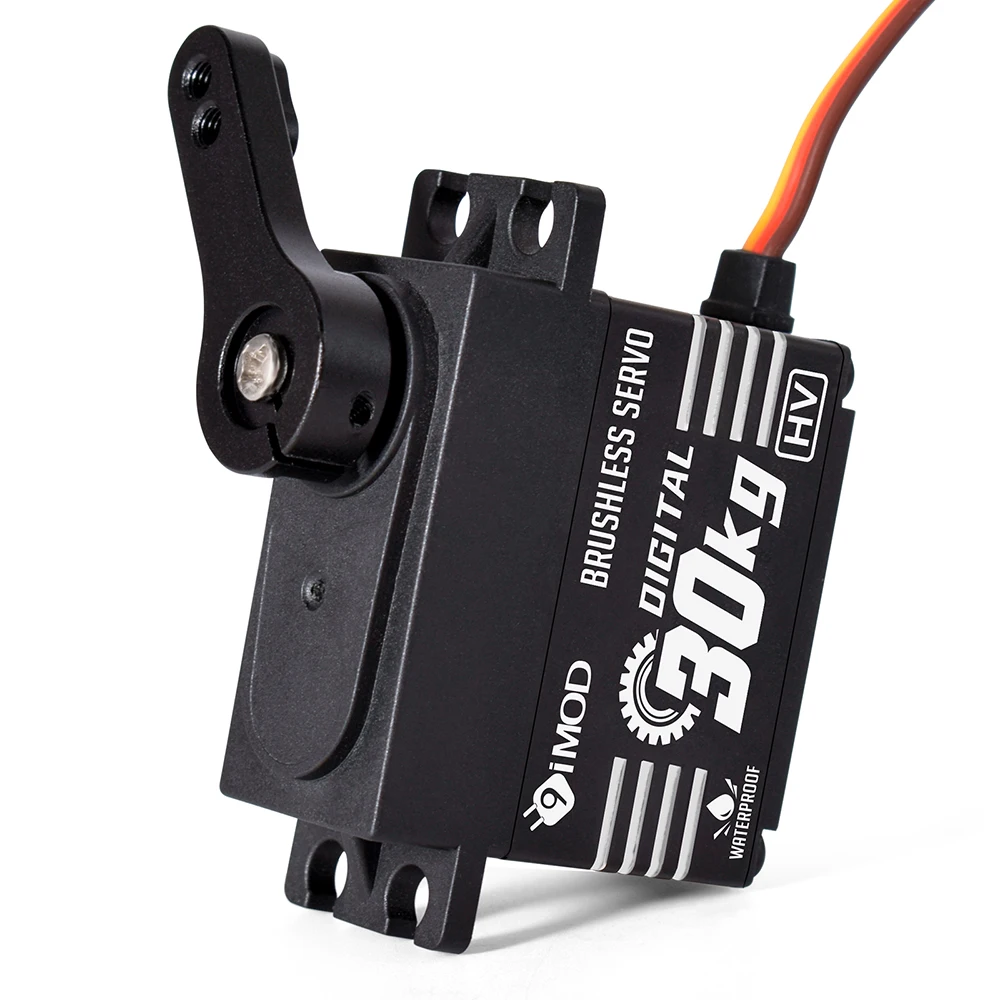 9imod Brushless Servo 20/30/40KG cassa in lega di alluminio impermeabile Digital Metal Gear Servo per RC Car Truck Crawler Boat Robot fai da te