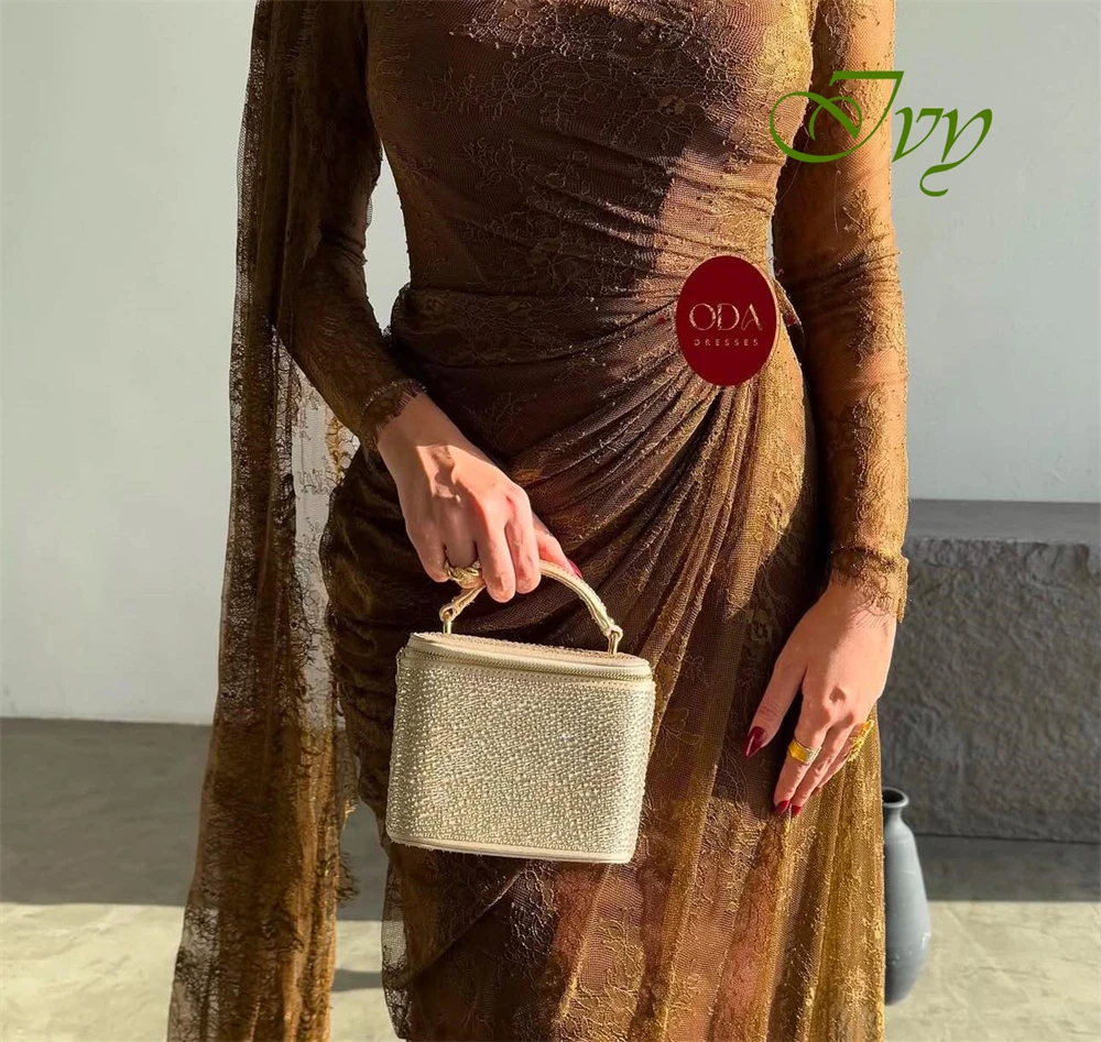 Robe de soirée élégante, asymétrique épaule dénudée, manches longues, personnalisée, en Organza de haute qualité, robes de bal délicates pour occasions spéciales