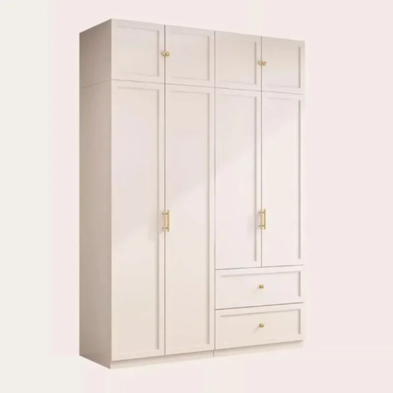 White Drawer Wardrobe Modern Organizer Nordic Compartments Clothes Girl Wardrobe Designer Minimalist Ropero Trendy Furniture