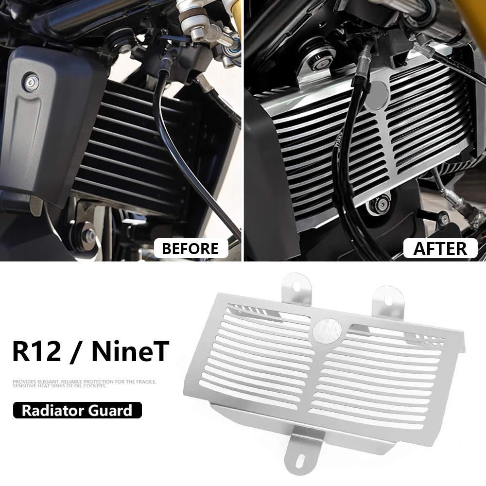 

R12 2024 2025 Motorcycle Accessories Radiator Guard Grille Protection Cover For BMW R 12 NineT NINET Radiator Guards Parts