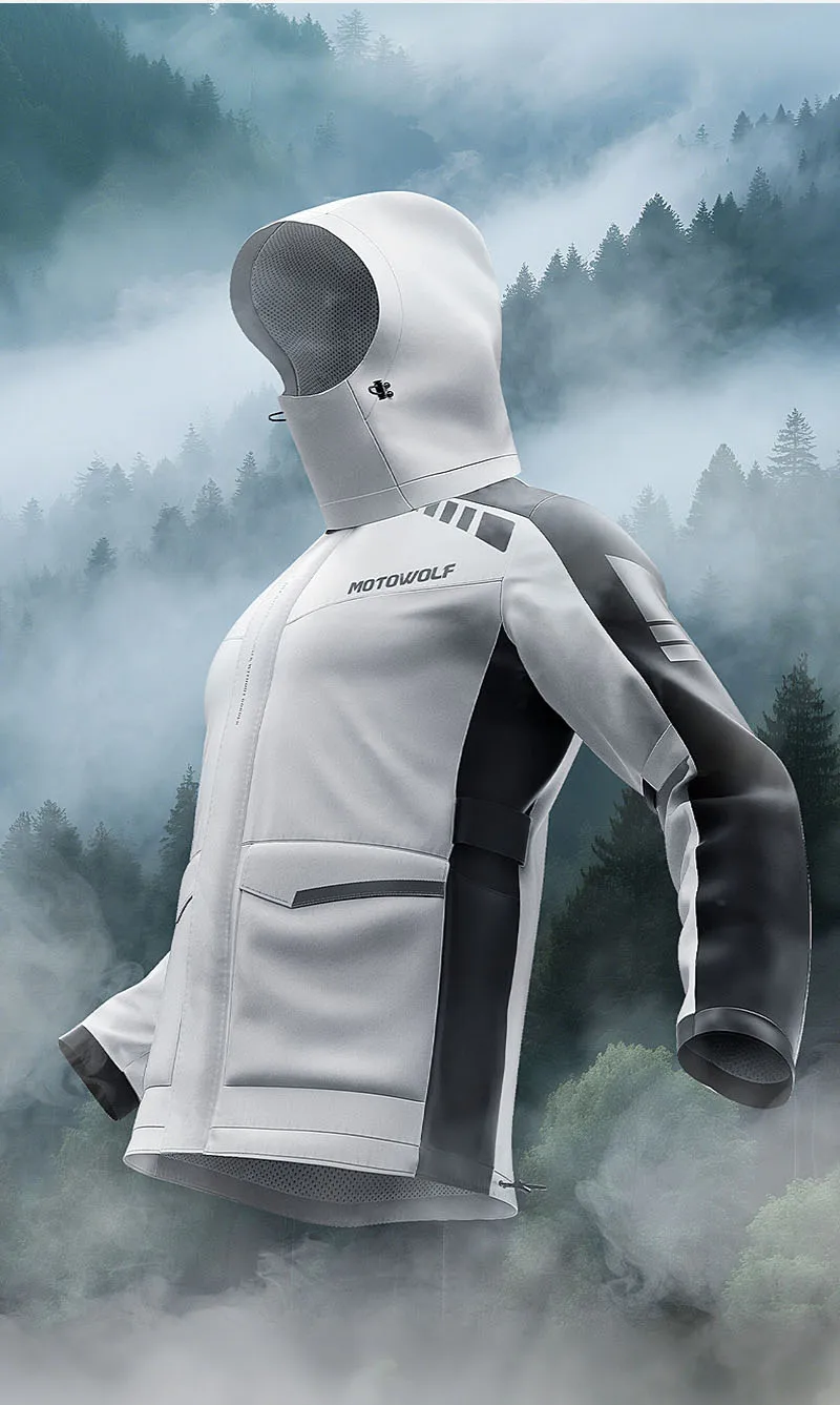 Waterproof Motorcycle Raincoat Man For Heavy Rain Storm Gear Jacket Rider Pants Chubasquero Mujer Adulto 오토바이 우비 Motowolf 12 S9da71d98842d4e87a553bc35f03debe9a