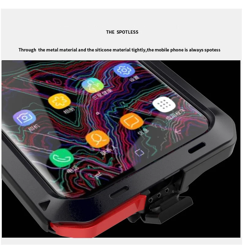 Heavy Duty Powerful Shockproof Waterproof Metal Metal Cover Cell Phone Case For Samsung S7 S8 S9 S10 S20 S21 S22 Plus Note 20
