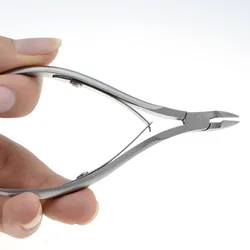 New Cuticle Scissors Professional Nail Clipper Cutter Fingernail Toenail Cuticle Nipper Trimming Plier Manicure Tool