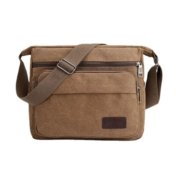 Fashion Canvas Single Shoulder Bag Men Women Unisex Travel Crossbody bags Outdoor Casual Satchel Vintage Messenger bolsos hombre