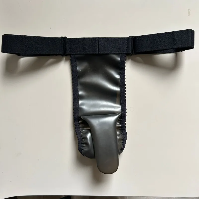 Thong Men Latex Underpant Fitted T-Briefs Club Bar Show Fetish Costumes Private Party Lingerie Sexy Panty Shorts Sissy Pants Gay