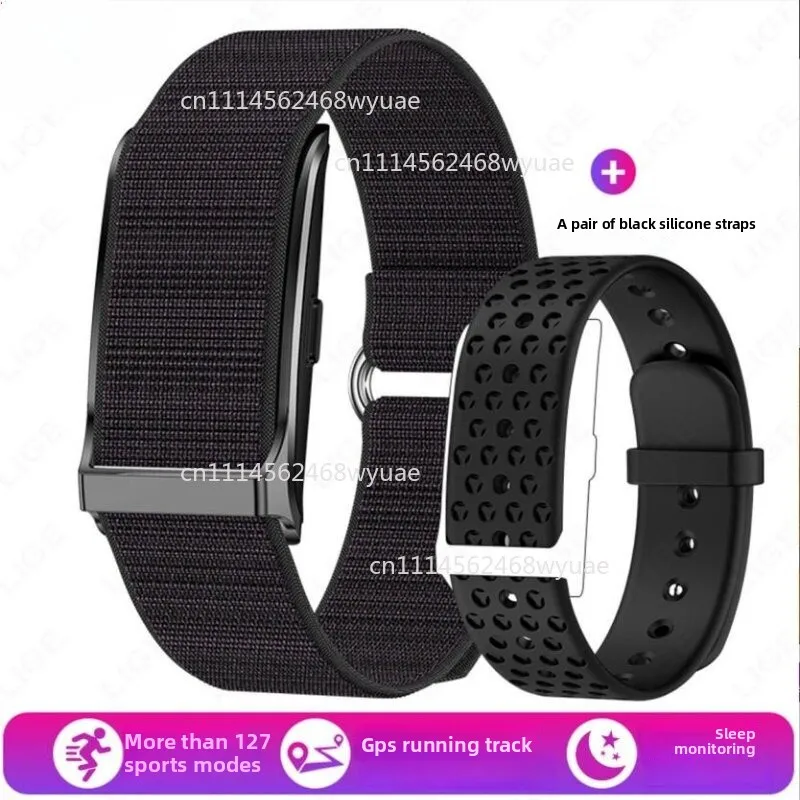 2025 Health Band Smart Bracelet Screenless Waterproof Fitness Wearable Heart Rate Sports